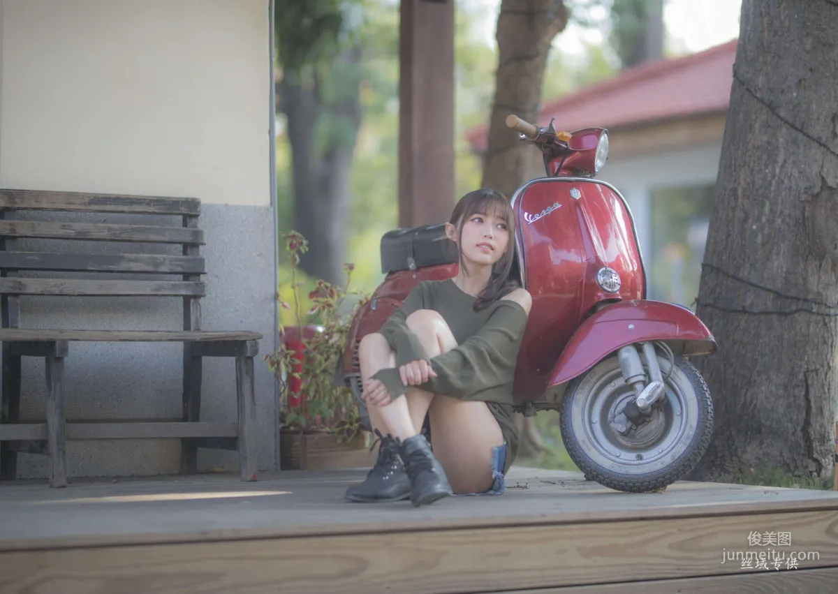 [Taiwan Beauties] Yi Yi - Shenji New Village Fresh and Light Outdoor Shoot Photo Set photo 73