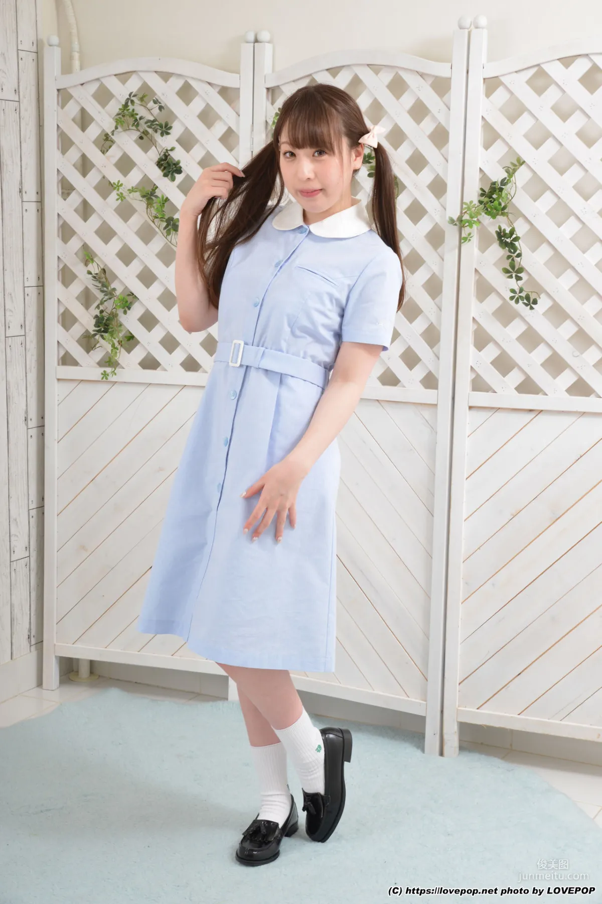 [LovePop] Ruka Kanna - Twin Tails Uniform Photoset 04 Photo Set photo 4