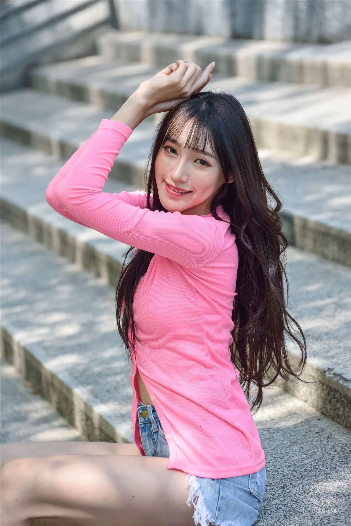 [Taiwan Beauties] Bi Bier Gome Fashion Denim Street Snap Photo Set photo 108