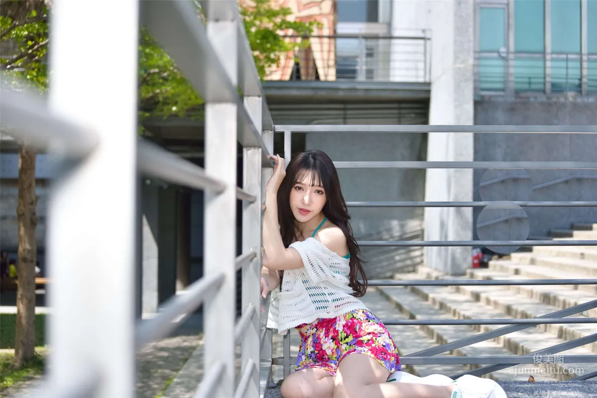 [Taiwan Beauties] Bi Bier, National Beauty. Fashion Fresh Outdoor Shoot Photo Set photo 58