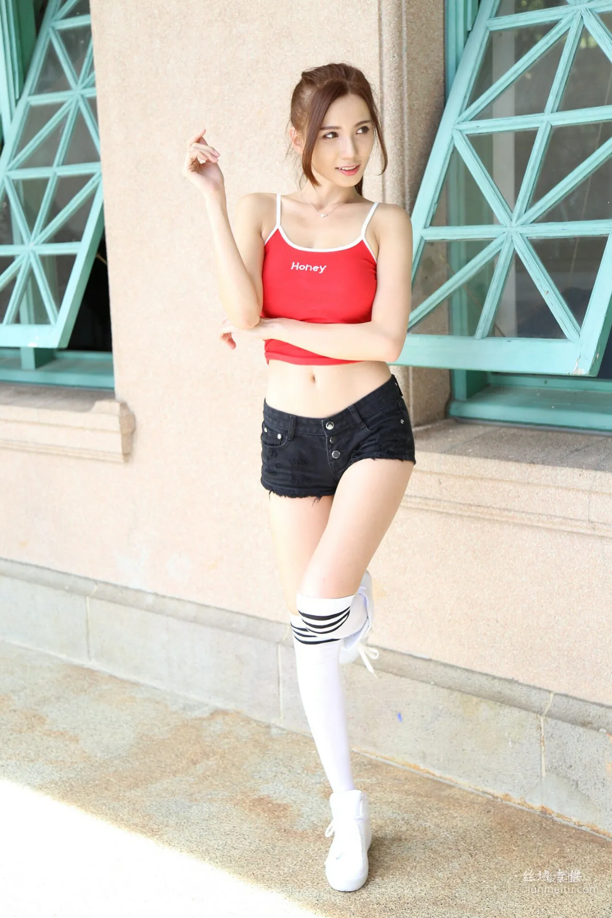 [Taiwan Beauties] Cai Yixin Candice, Street Snap Sporty Girl Photo Set photo 31