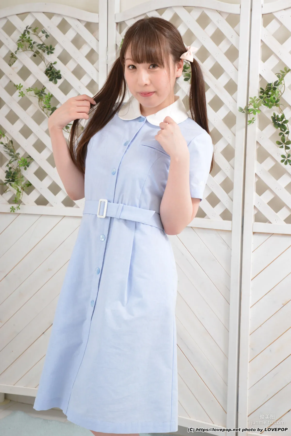 [LovePop] Ruka Kanna - Twin Tails Uniform Photoset 04 Photo Set photo 5