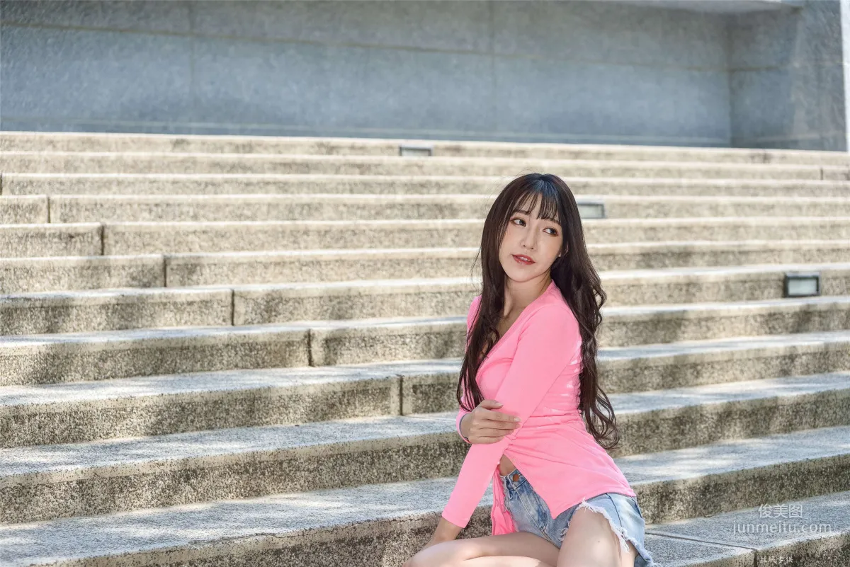 [Taiwan Beauties] Bi Bier Gome Fashion Denim Street Snap Photo Set photo 96
