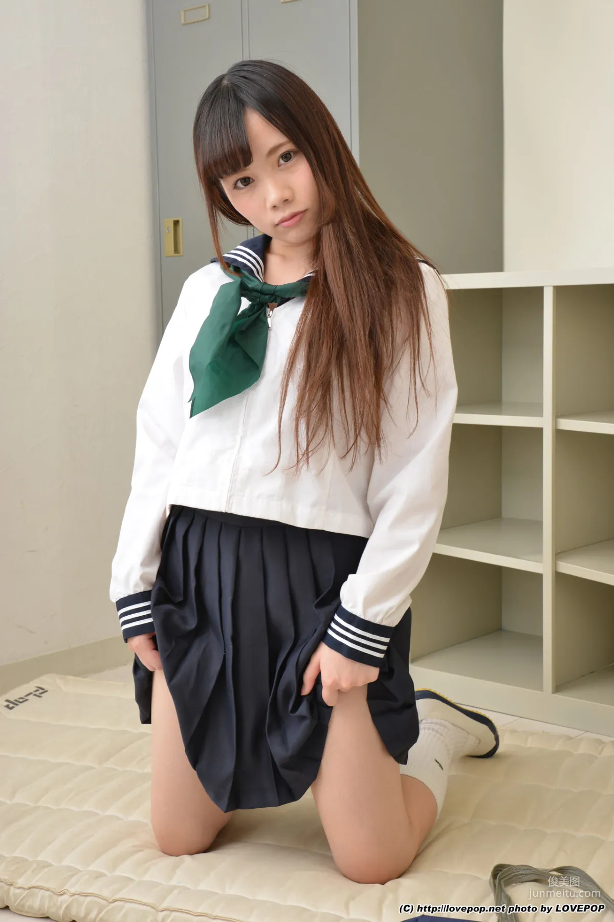 [LovePop] Kurumi Mizuki, Sailor Uniform Junior Girl Photoset 05 Photo Set photo 53
