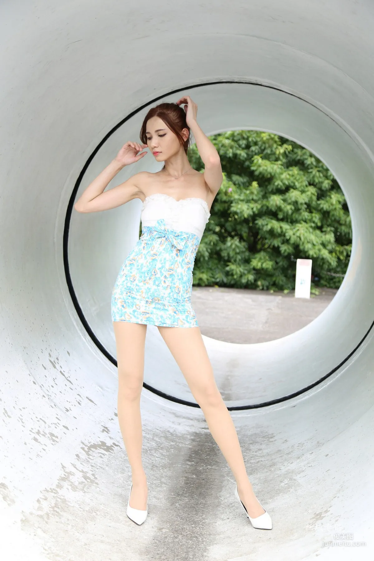 [Taiwan Beauties] Candice Cai Yixin - Pencil Skirt Outdoor Shoot Photo Set photo 45