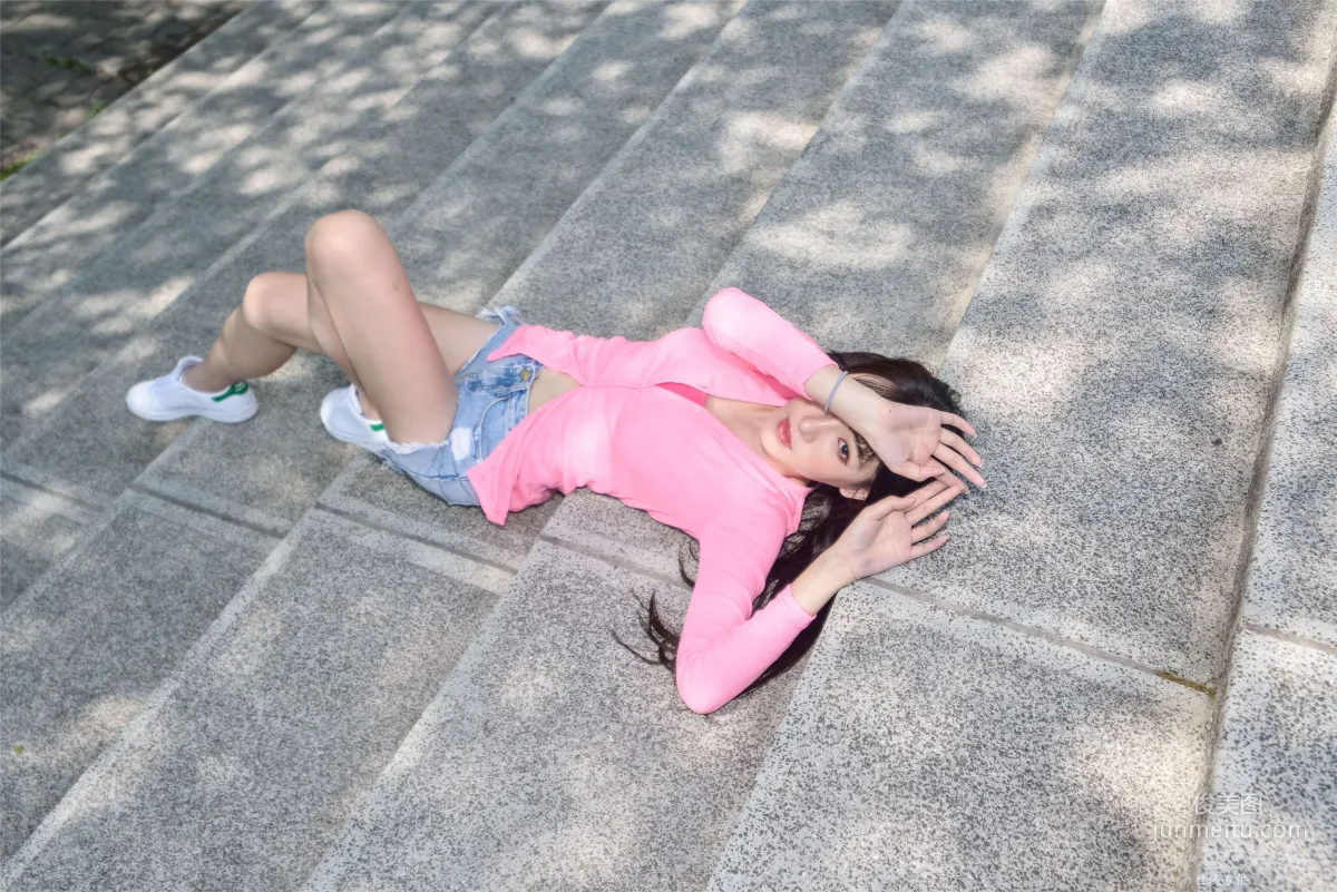 [Taiwan Beauties] Bi Bier Gome Fashion Denim Street Snap Photo Set photo 111
