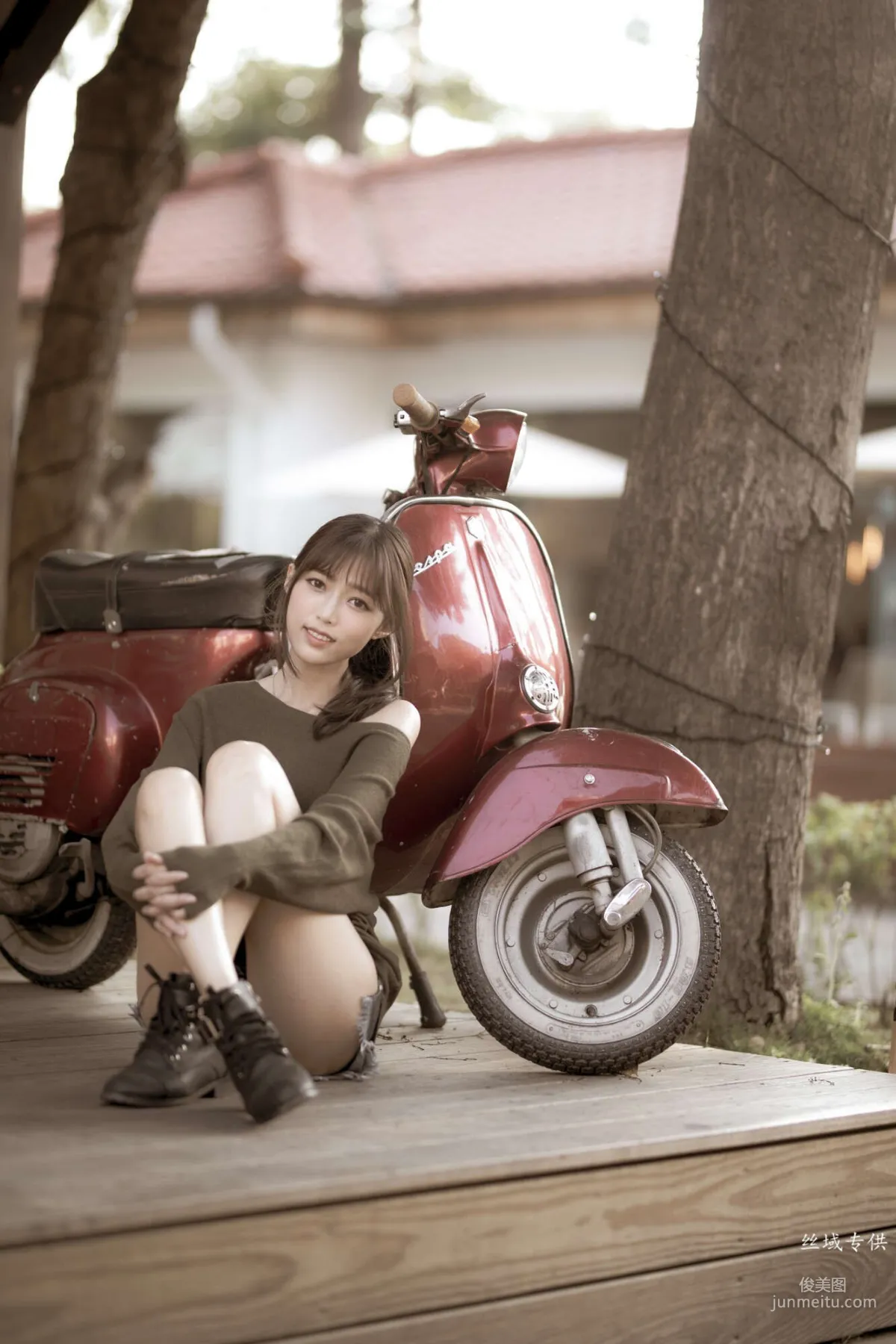 [Taiwan Beauties] Yi Yi - Shenji New Village Fresh and Light Outdoor Shoot Photo Set photo 71