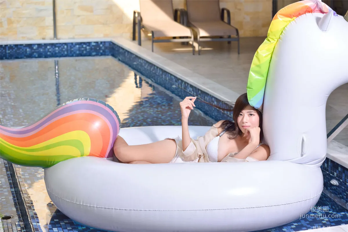 [Taiwan Beauties] Chubby Fang Sexy. Ballet City Vacation Hotel Bed Shoot Series Photo Set photo 56