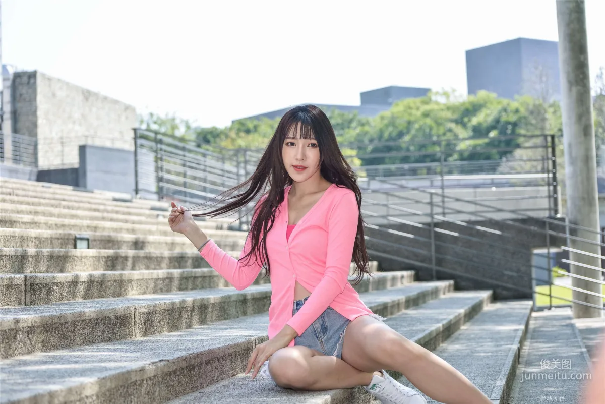 [Taiwan Beauties] Bi Bier Gome Fashion Denim Street Snap Photo Set photo 84
