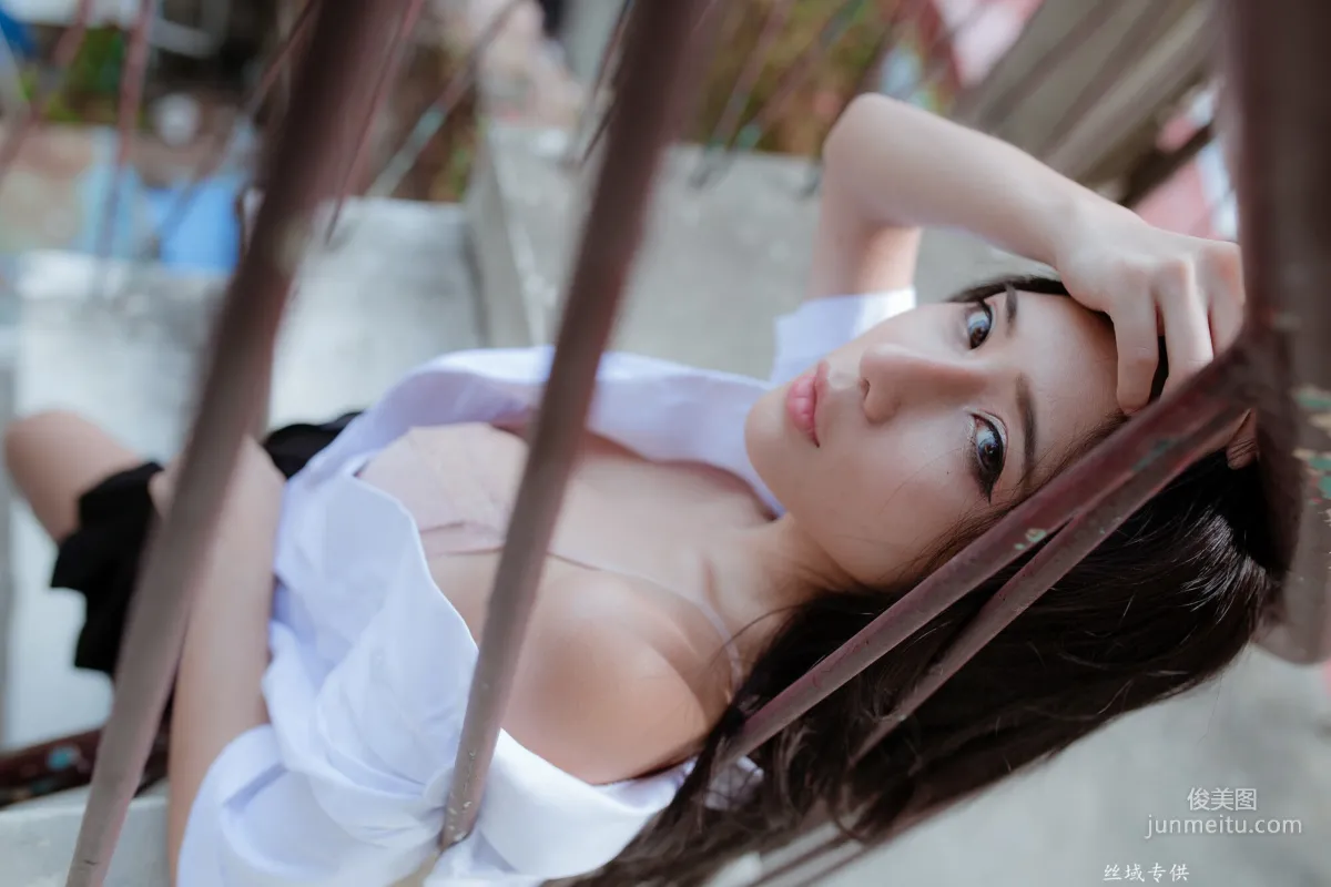 [台灣正妹] 沈綺綺《水手服內衣外拍》 寫真集 59
