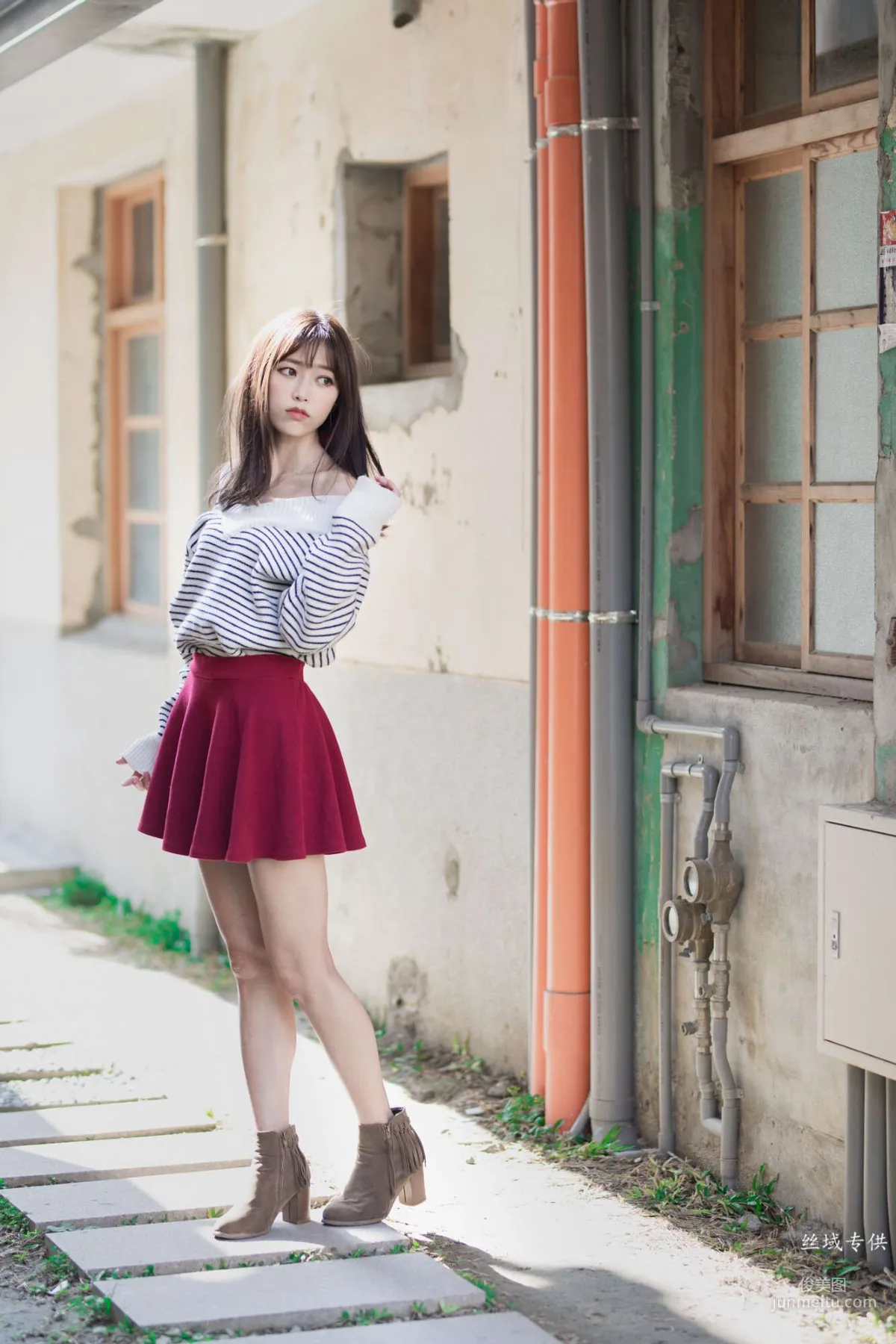 [Taiwan Beauties] Yi Yi - Shenji New Village Fresh and Light Outdoor Shoot Photo Set photo 34
