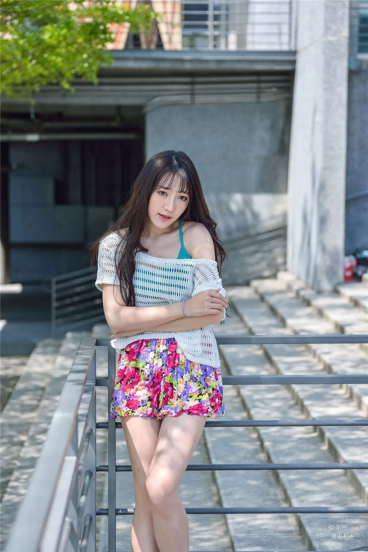 [Taiwan Beauties] Bi Bier, National Beauty. Fashion Fresh Outdoor Shoot Photo Set photo 4
