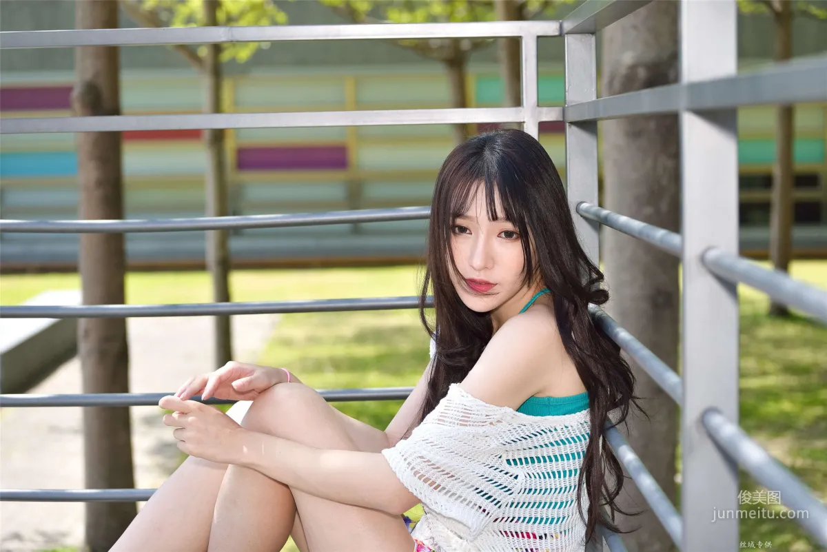 [Taiwan Beauties] Bi Bier, National Beauty. Fashion Fresh Outdoor Shoot Photo Set photo 68