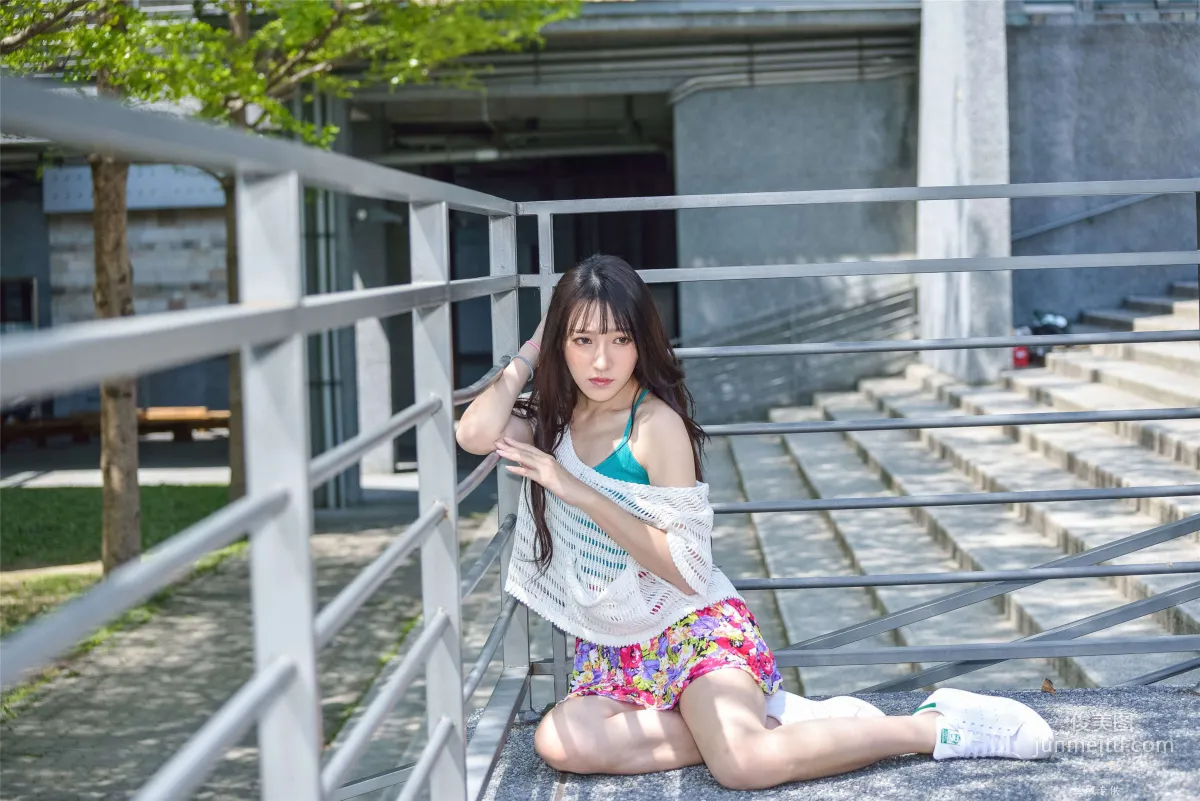 [Taiwan Beauties] Bi Bier, National Beauty. Fashion Fresh Outdoor Shoot Photo Set photo 36