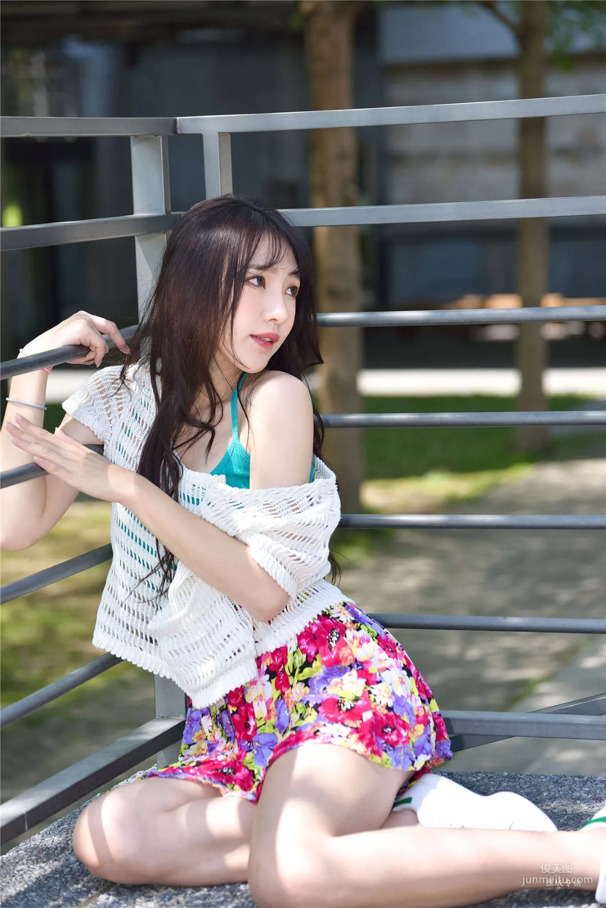 [Taiwan Beauties] Bi Bier, National Beauty. Fashion Fresh Outdoor Shoot Photo Set photo 49