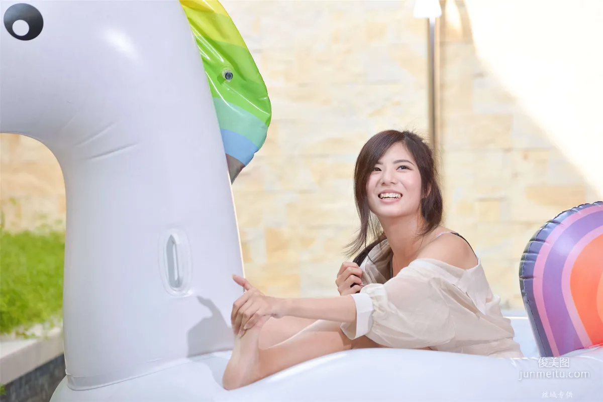 [Taiwan Beauties] Chubby Fang Sexy. Ballet City Vacation Hotel Bed Shoot Series Photo Set photo 30