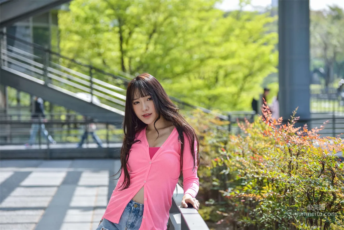 [Taiwan Beauties] Bi Bier Gome Fashion Denim Street Snap Photo Set photo 18