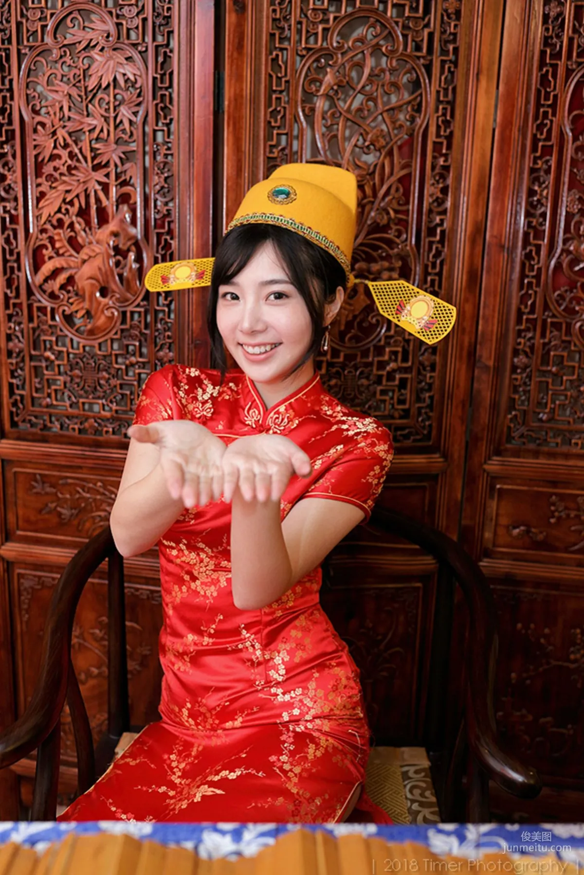[Taiwan Beauties] Zora Chen Siying, New Year Fashion Studio Shoot (Part 1) Photo Set photo 53