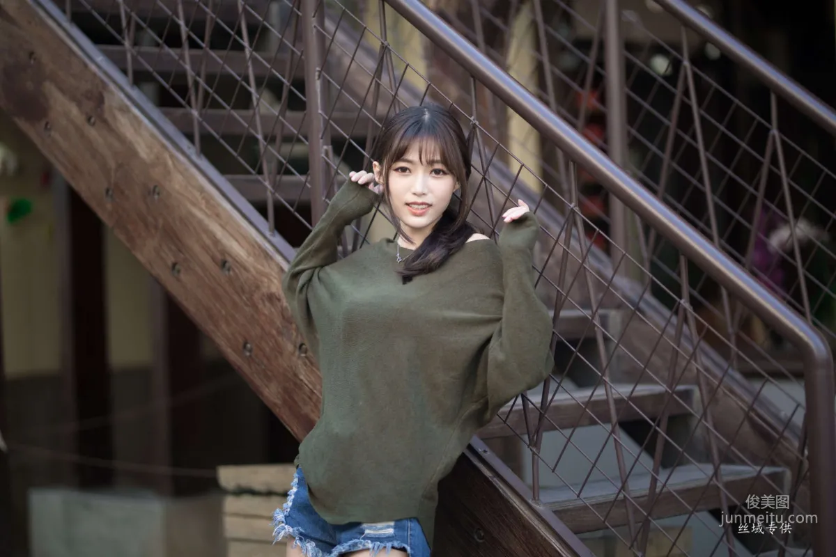 [Taiwan Beauties] Yi Yi - Shenji New Village Fresh and Light Outdoor Shoot Photo Set photo 63
