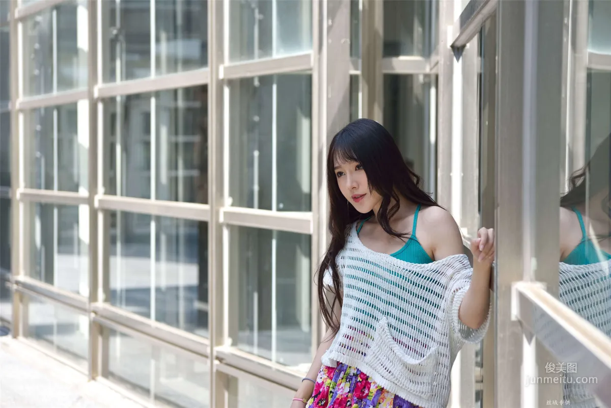 [Taiwan Beauties] Bi Bier, National Beauty. Fashion Fresh Outdoor Shoot Photo Set photo 74