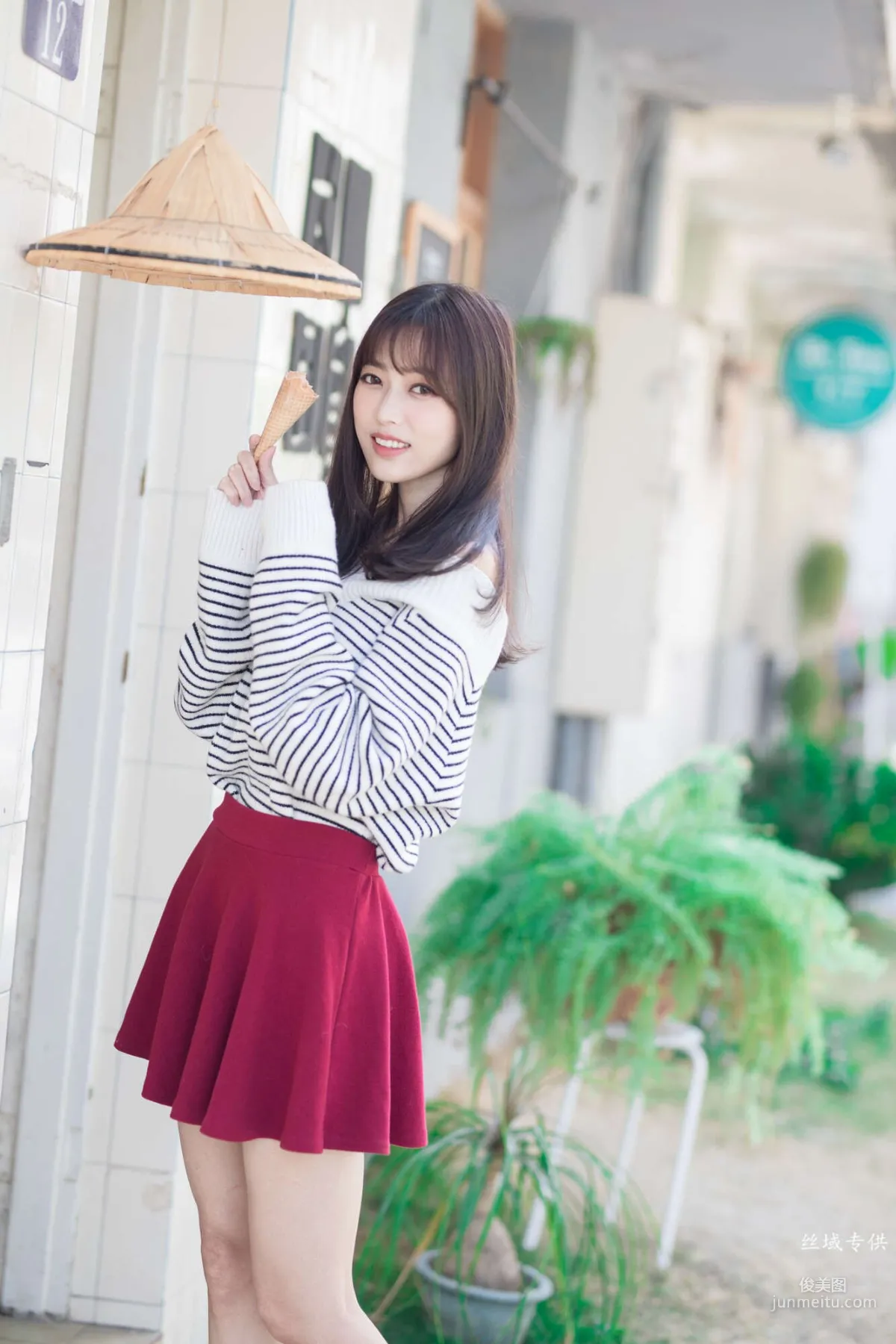 [Taiwan Beauties] Yi Yi - Shenji New Village Fresh and Light Outdoor Shoot Photo Set photo 41