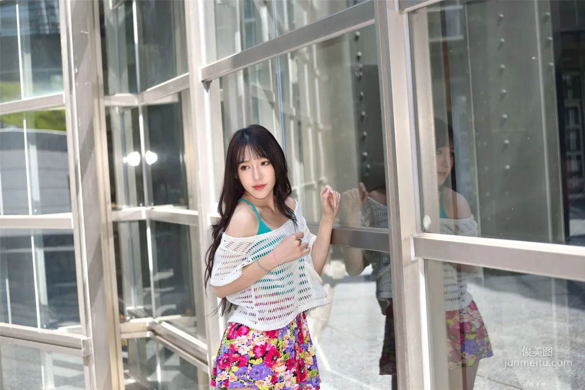 [Taiwan Beauties] Bi Bier, National Beauty. Fashion Fresh Outdoor Shoot Photo Set photo 78
