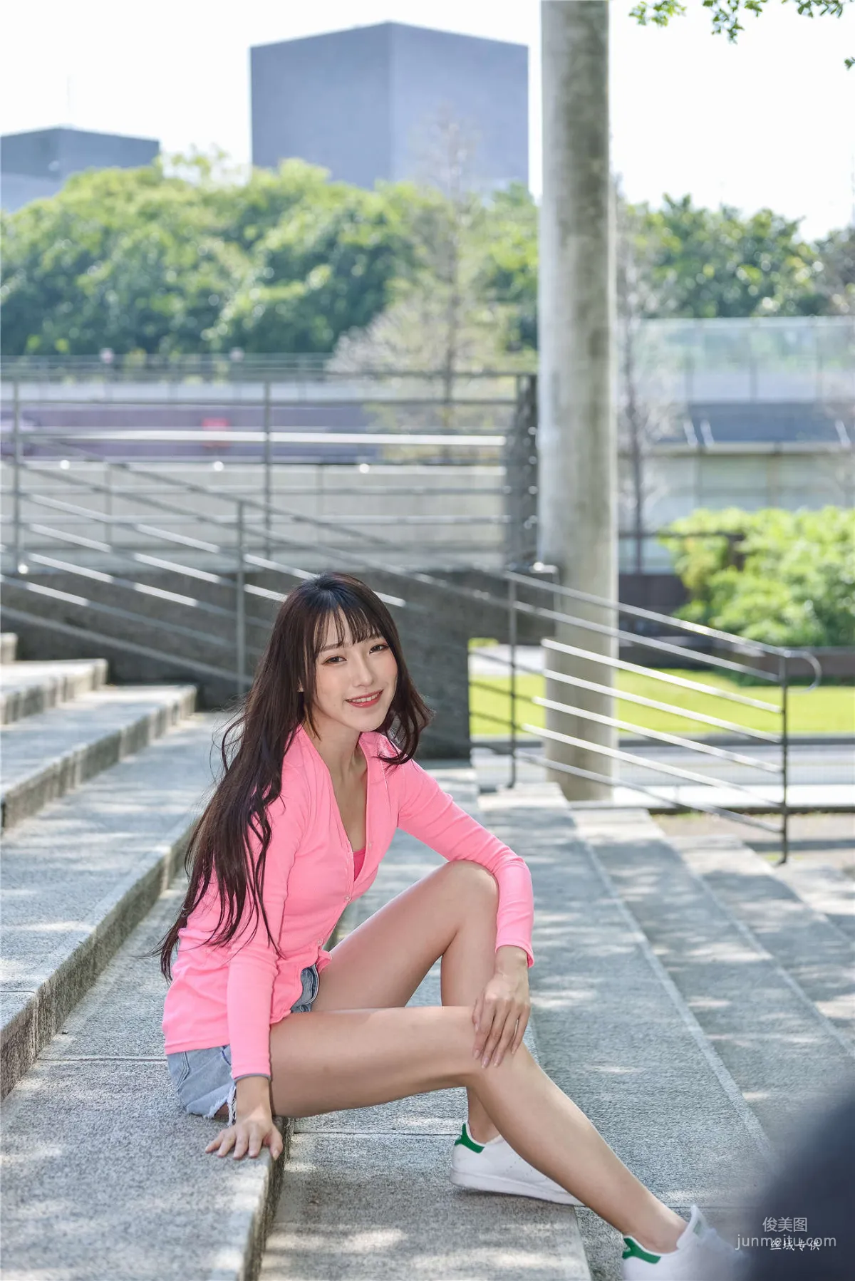 [Taiwan Beauties] Bi Bier Gome Fashion Denim Street Snap Photo Set photo 86
