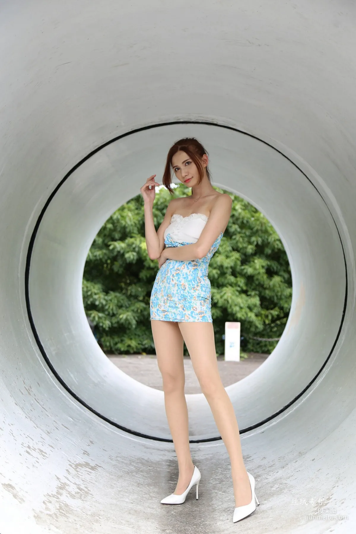 [Taiwan Beauties] Candice Cai Yixin - Pencil Skirt Outdoor Shoot Photo Set photo 70