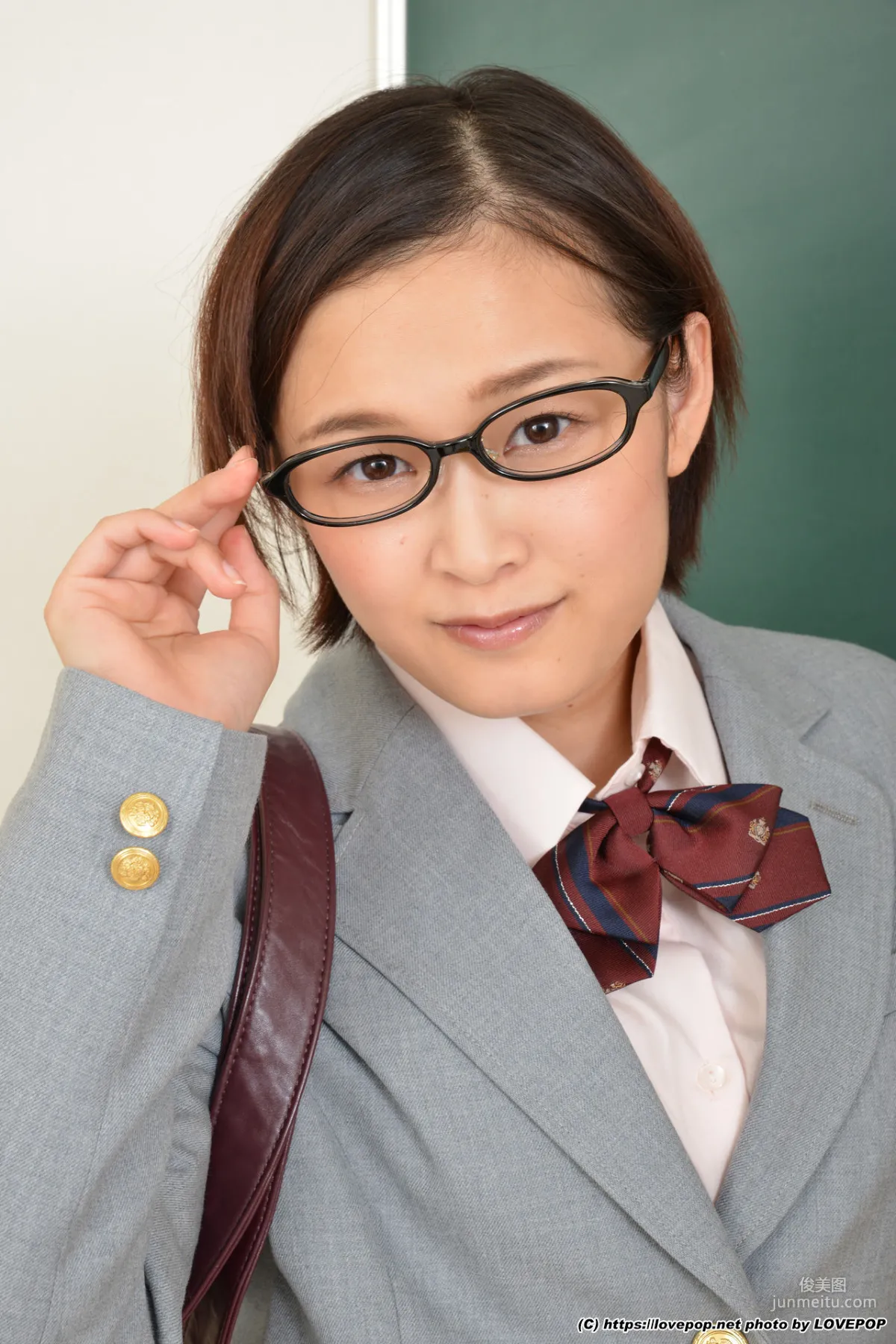 [LOVEPOP] Mako Mizutani, Glasses Junior Girl Photoset 06 Photo Set photo 12