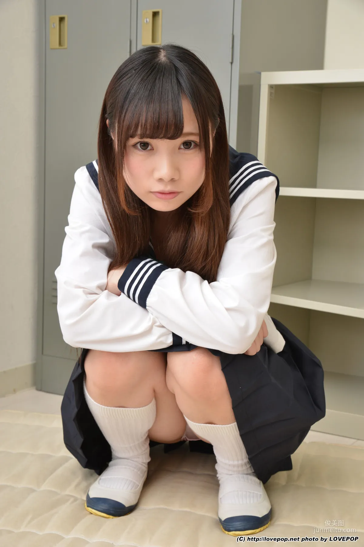 [LovePop] Kurumi Mizuki, Sailor Uniform Junior Girl Photoset 05 Photo Set photo 33
