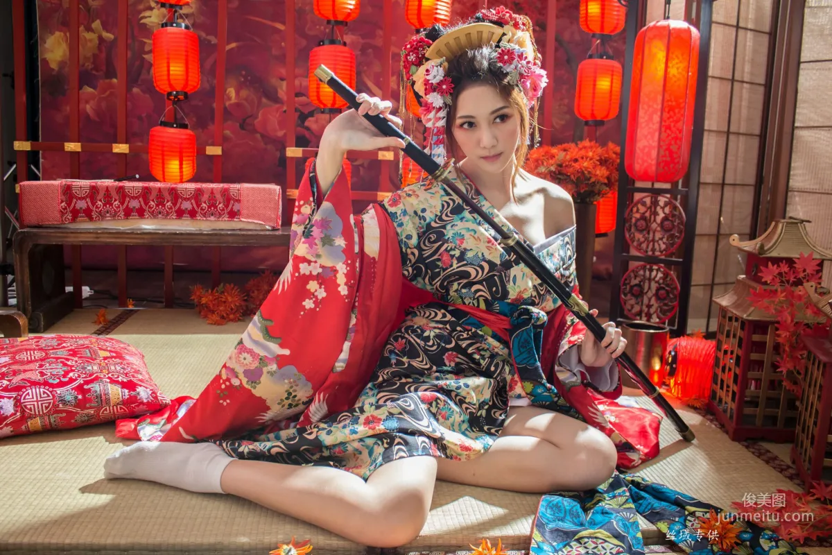 [台灣正妹] 彭琁《花魁+護士服》 寫真集 7