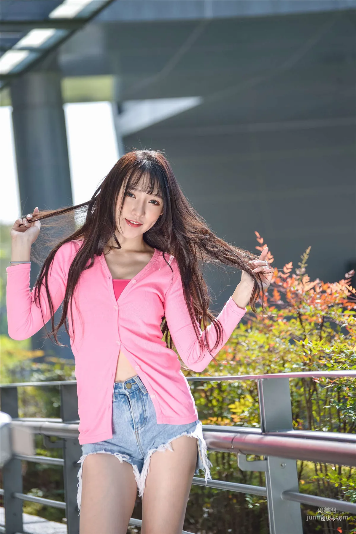 [Taiwan Beauties] Bi Bier Gome Fashion Denim Street Snap Photo Set photo 21