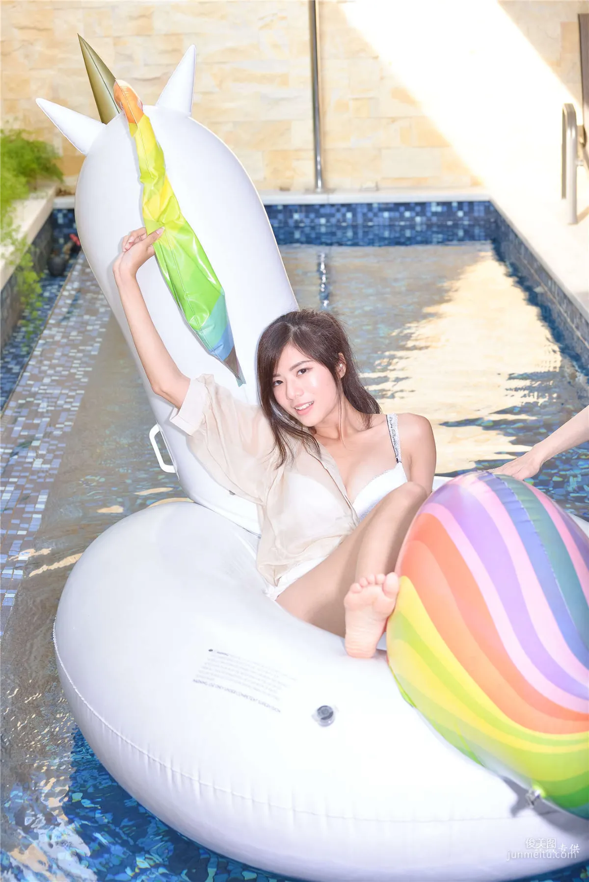 [Taiwan Beauties] Chubby Fang Sexy. Ballet City Vacation Hotel Bed Shoot Series Photo Set photo 2
