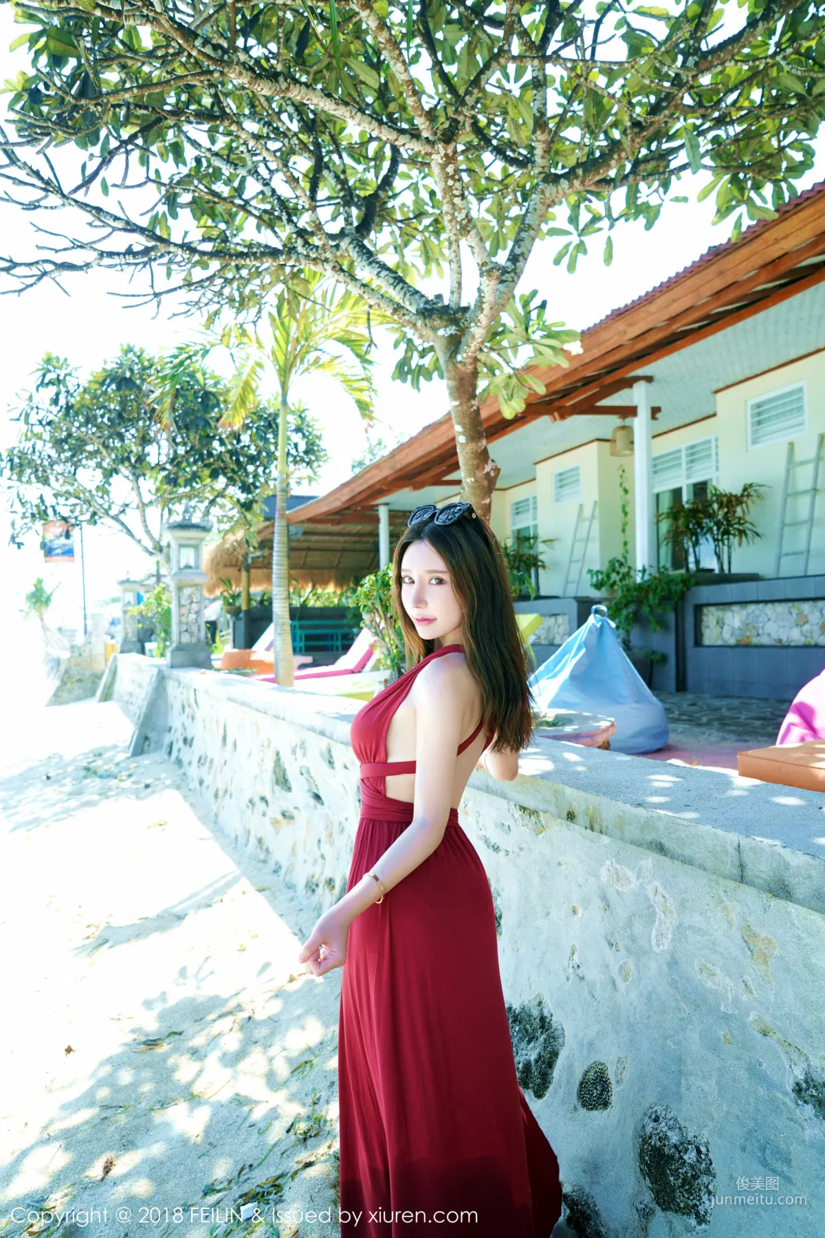 Zhou Yuxi, The Subtly Revealing Curve Temptation [FeiLin] VOL.152 Photo Set photo 19
