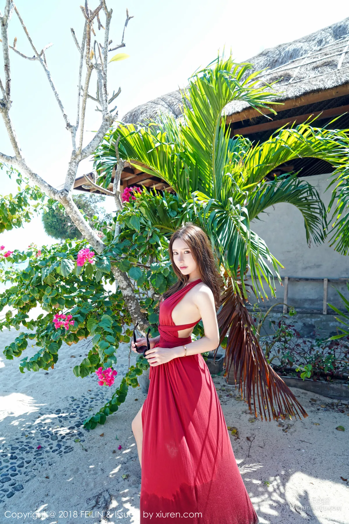 Zhou Yuxi, The Subtly Revealing Curve Temptation [FeiLin] VOL.152 Photo Set photo 14