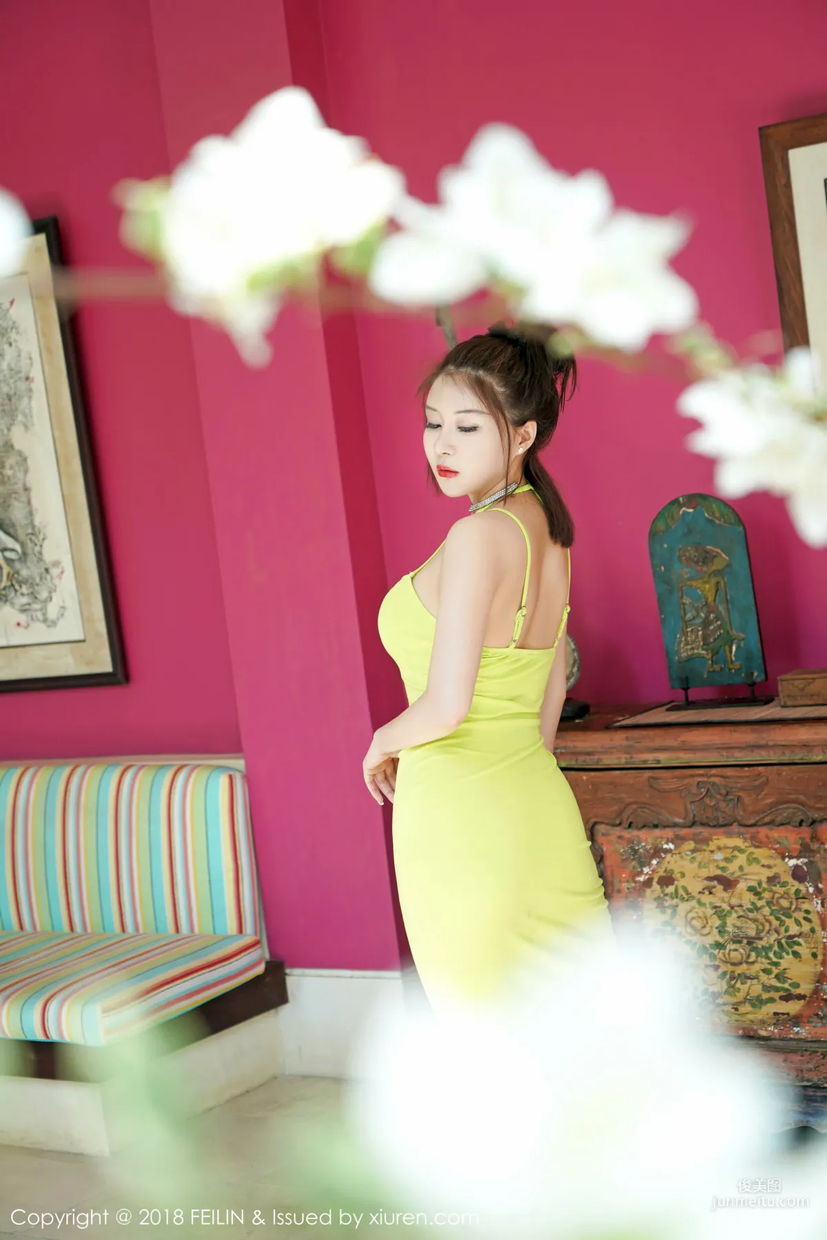 Goddess @ Nianshi, Plump and Shapely [FeiLin] VOL.153 Photo Set photo 5