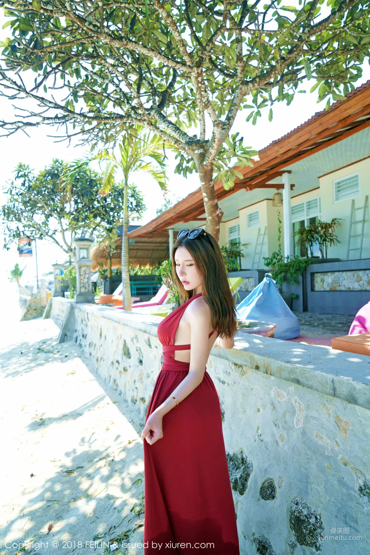 Zhou Yuxi, The Subtly Revealing Curve Temptation [FeiLin] VOL.152 Photo Set photo 18