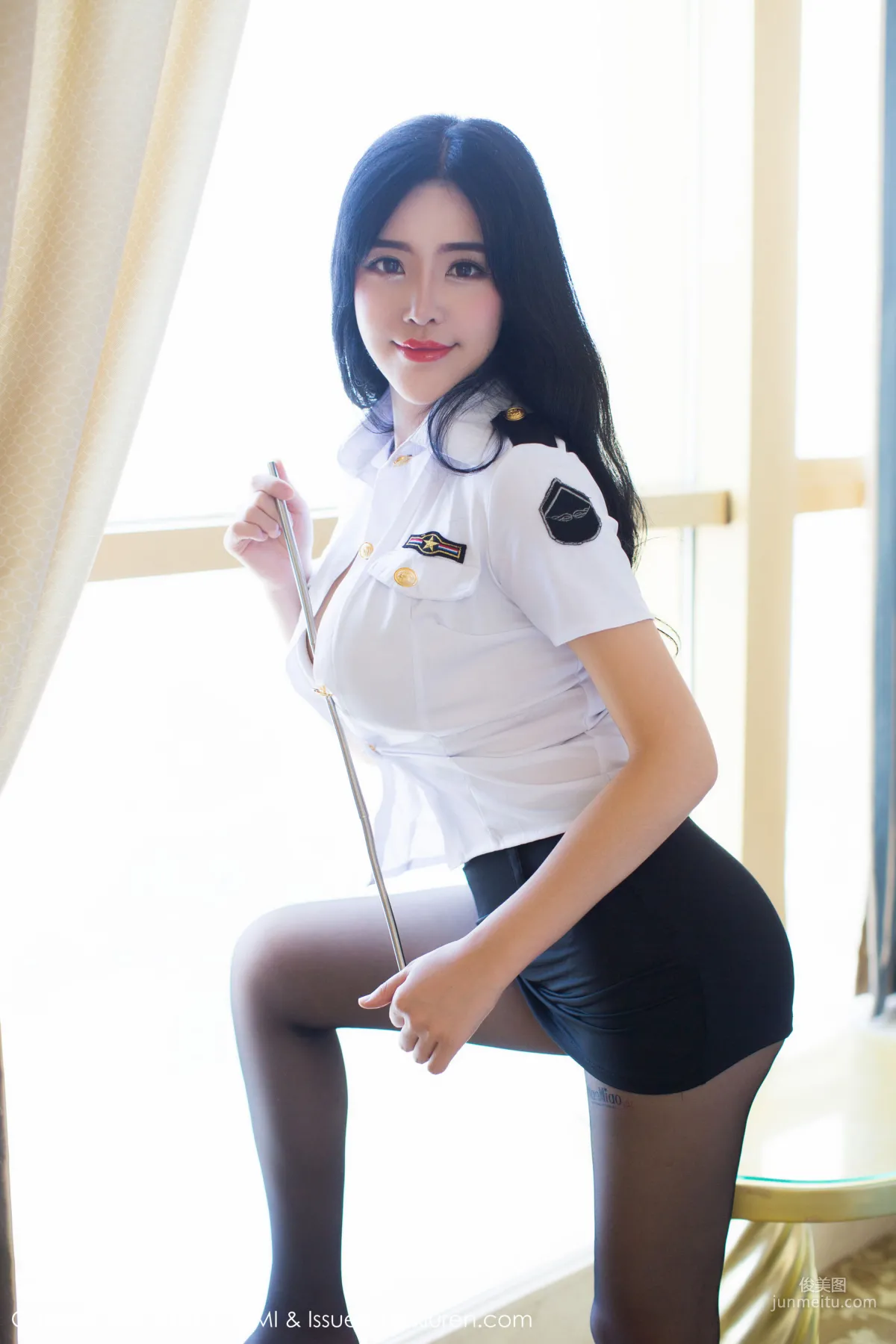 Liu Yuer, Sexy Lingerie Uniform Series [YouMi] Vol.185 Photo Set photo 9