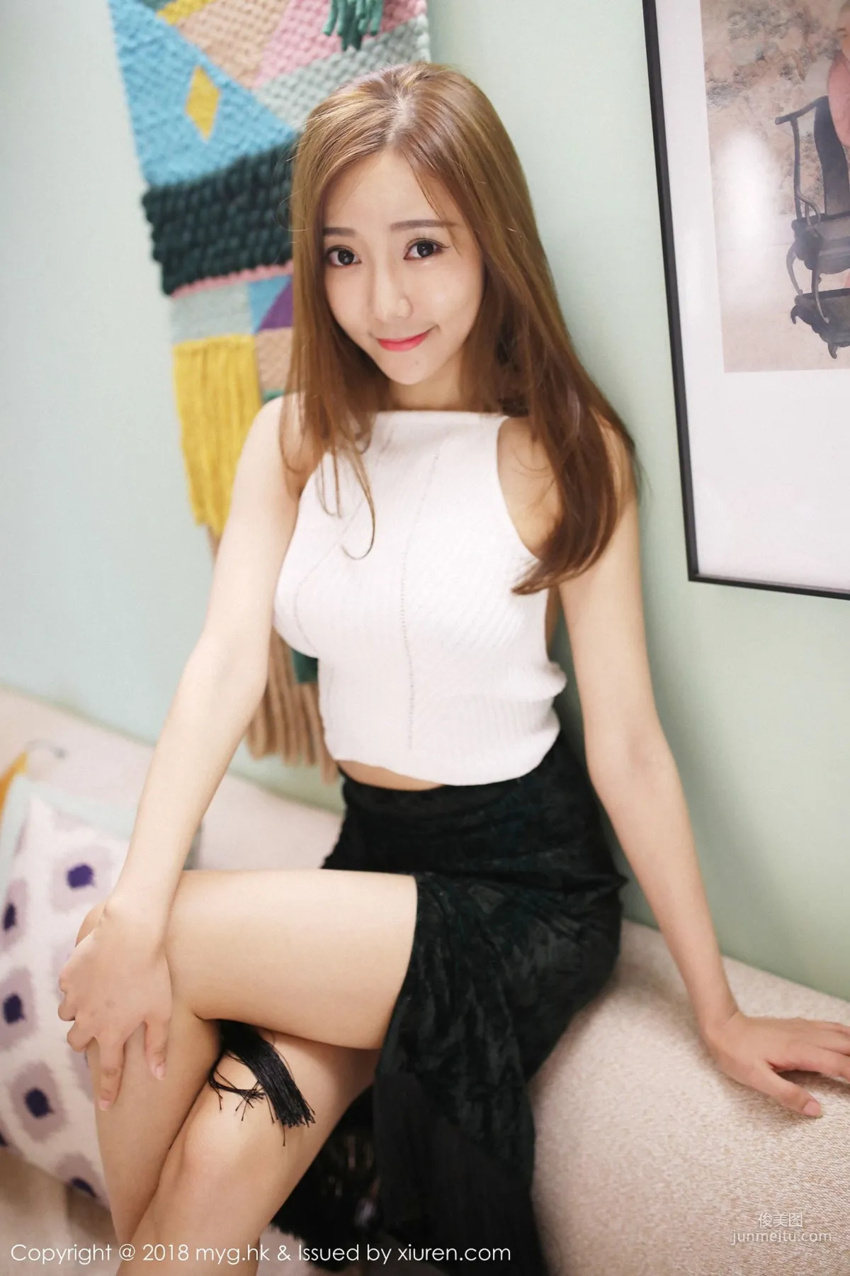 Yanni Wang, Fresh and Natural Series [MyGirl] Vol.293 Photo Set photo 36