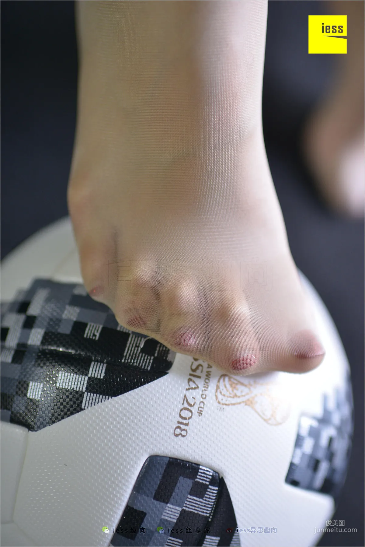 Yun Zhi 'Stockings Beer World Cup I - Know a Ball' [IESS] Silk Feet Bento 248 Photo Set photo 77