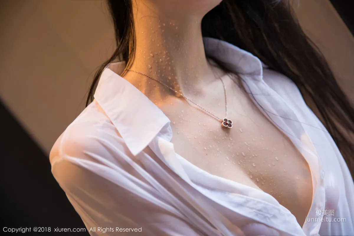 Xiao Reba "Thoroughly Drenched Wet Seduction" [XiuRen] No.1099 Photo Set photo 45