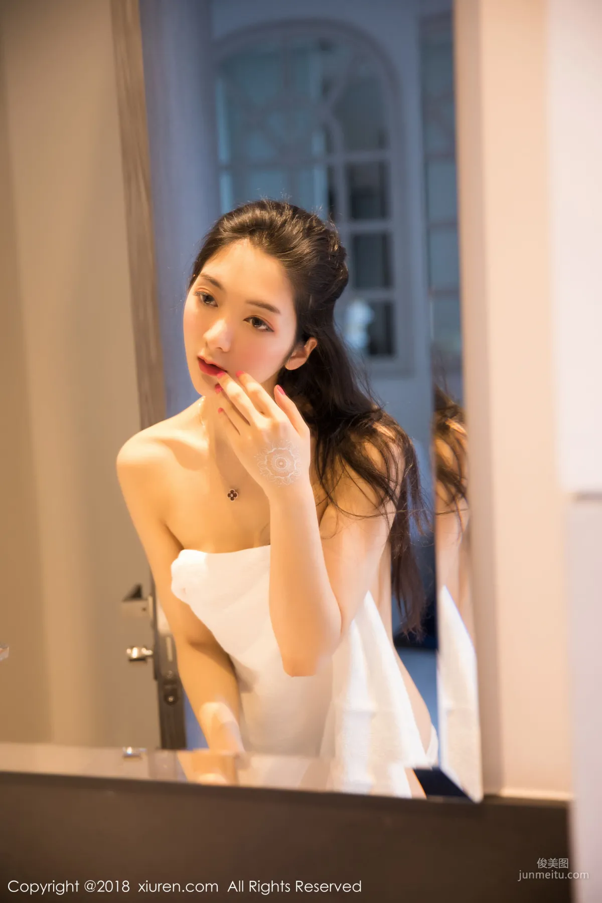 Xiao Reba "Thoroughly Drenched Wet Seduction" [XiuRen] No.1099 Photo Set photo 55
