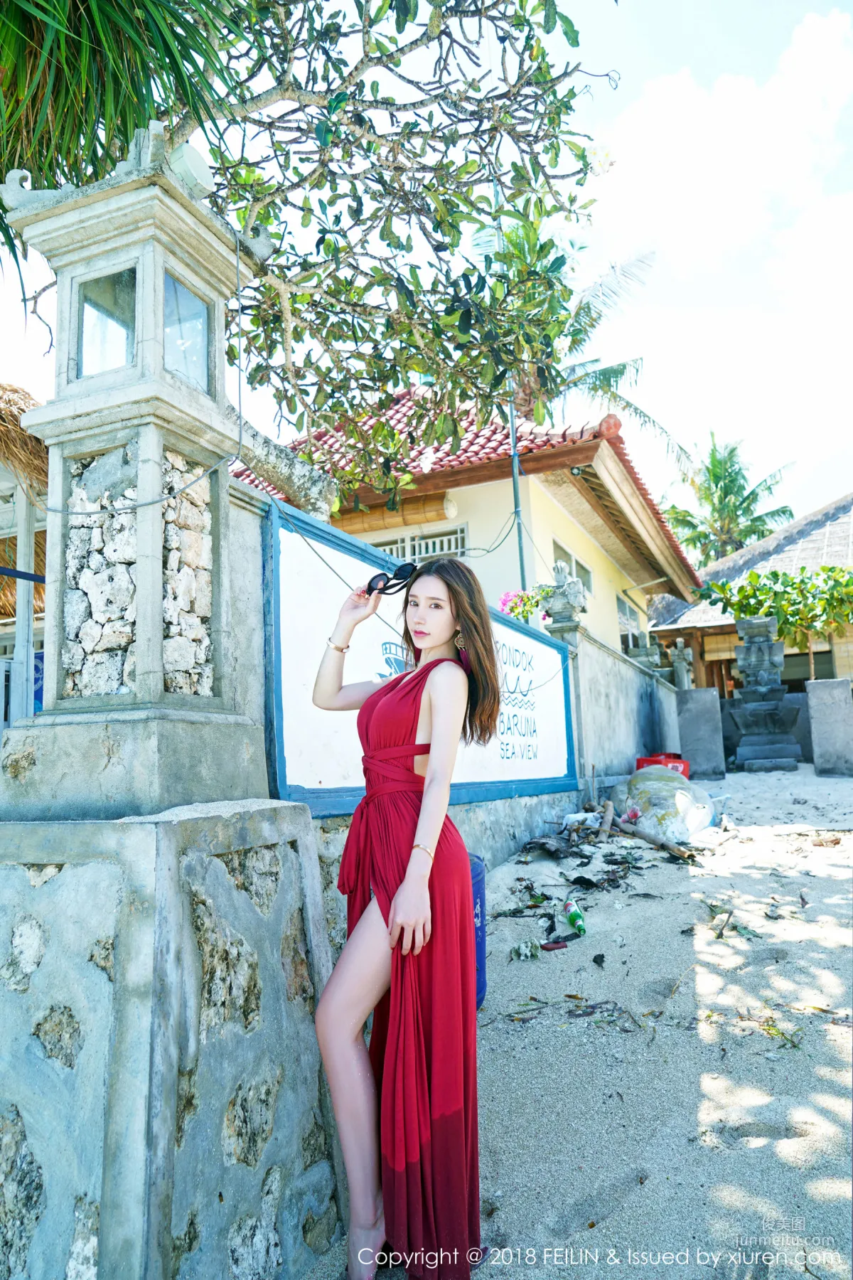 Zhou Yuxi, The Subtly Revealing Curve Temptation [FeiLin] VOL.152 Photo Set photo 16