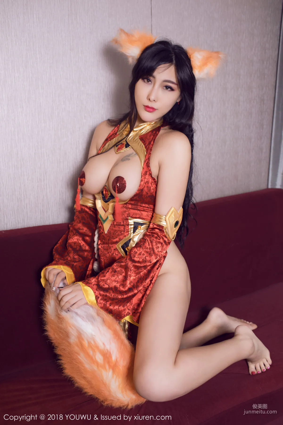 Meng Huli FoxYini 'Seductive Uniform' [YouWu] VOL.103 Photo Set photo 16