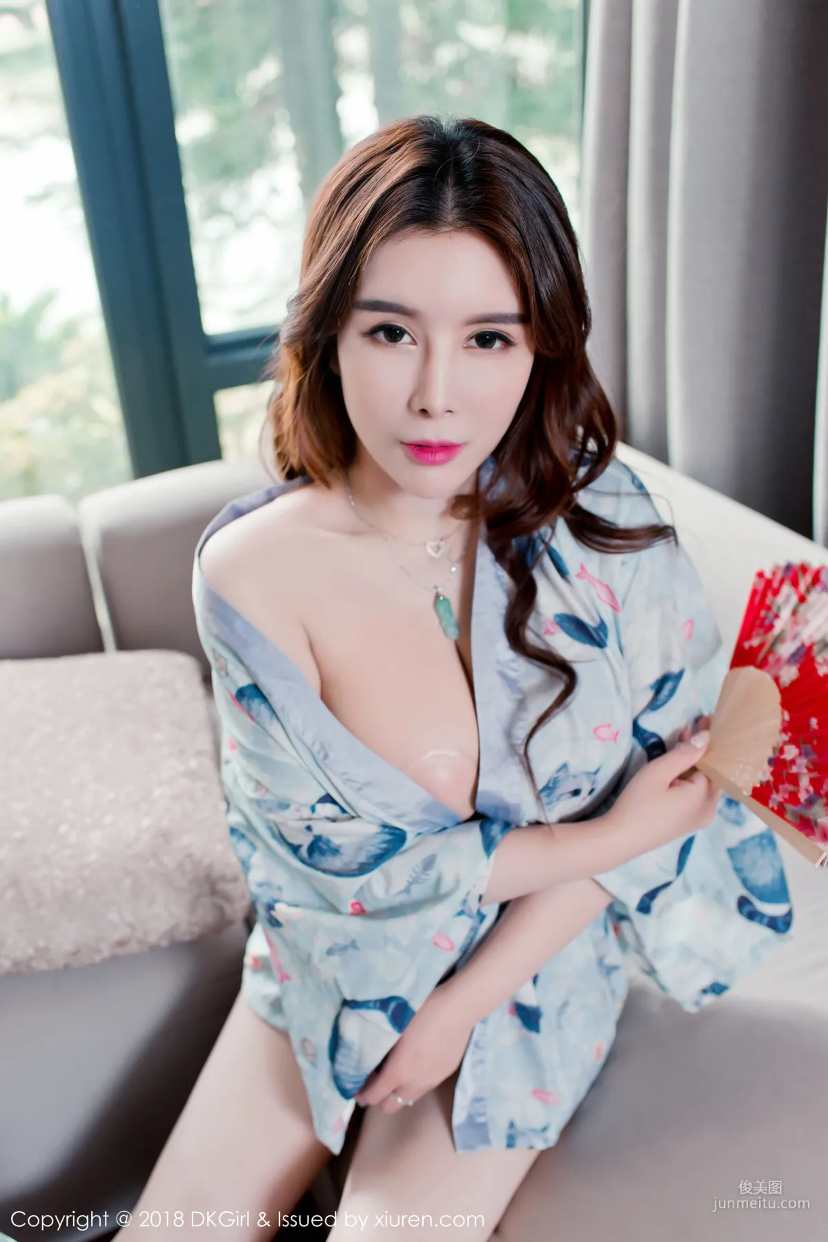 Xue Qianxun, Flirtatious Mature Woman, Big Breasts and Big Curves [DKGirl] Vol.075 Photo Set photo 29