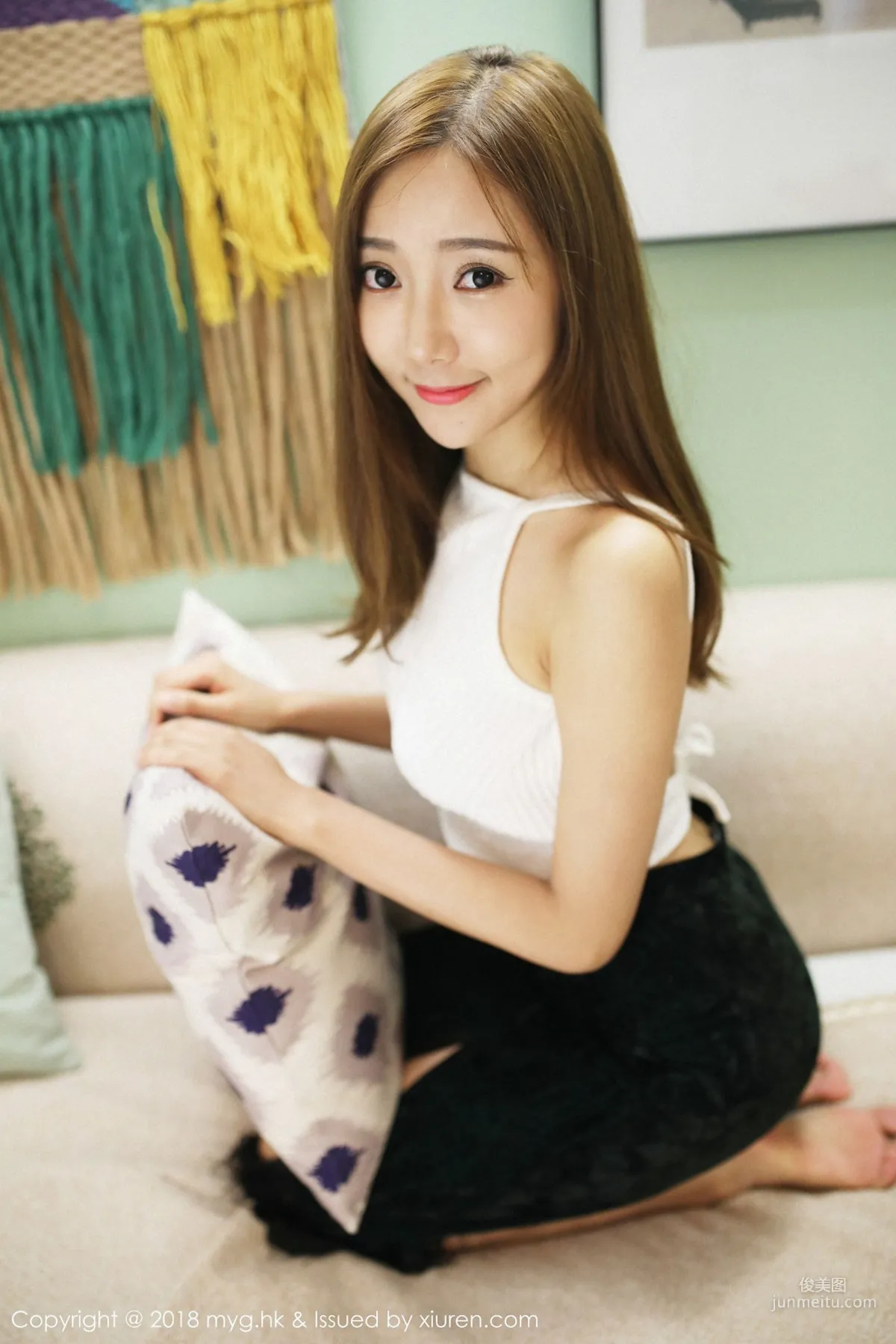 Yanni Wang, Fresh and Natural Series [MyGirl] Vol.293 Photo Set photo 32