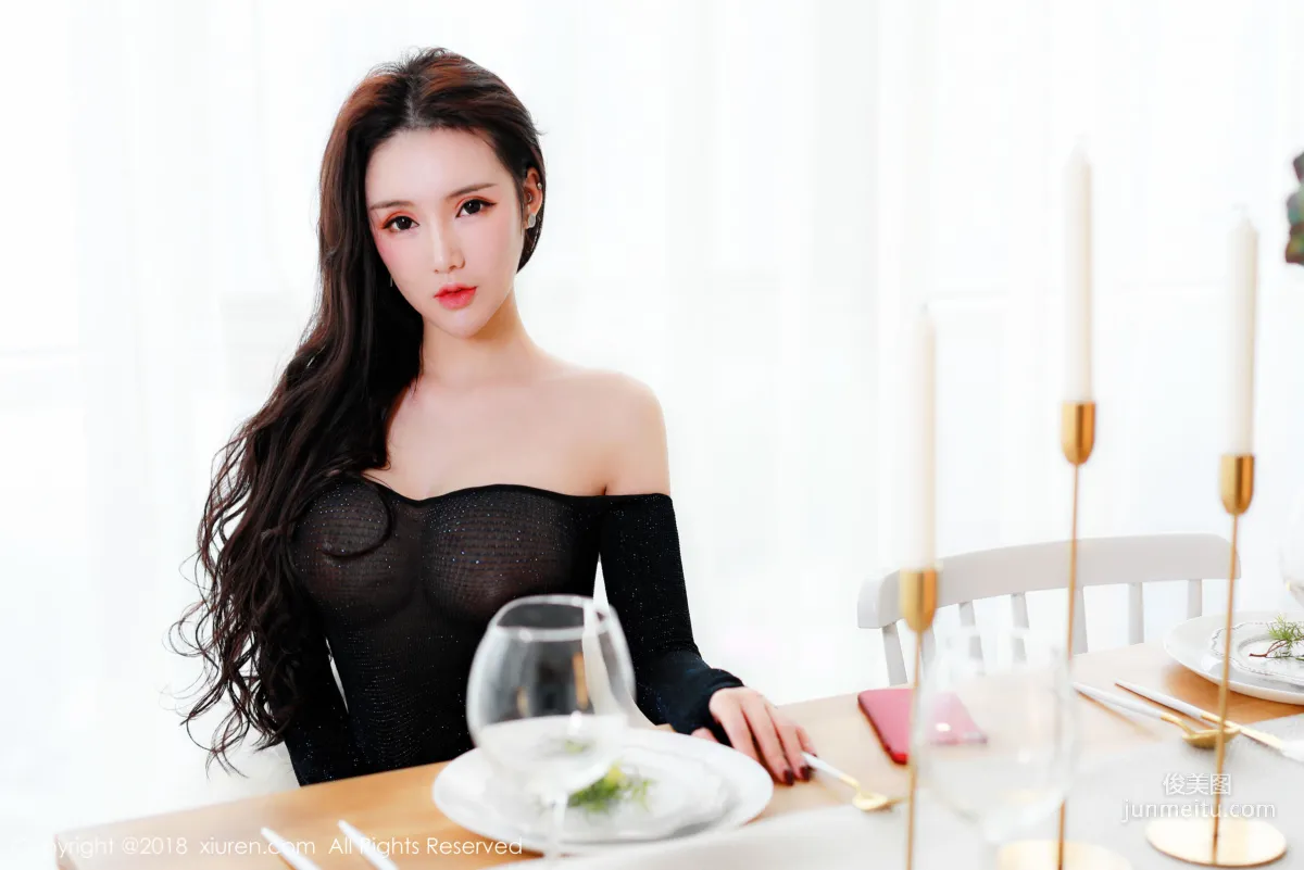 Model Ling Du《Beautiful Bust Policewoman Private Shoot》 [XiuRen] No.1065 Photo Set photo 39