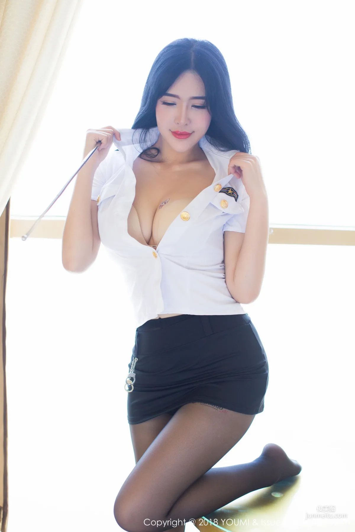 Liu Yuer, Sexy Lingerie Uniform Series [YouMi] Vol.185 Photo Set photo 4