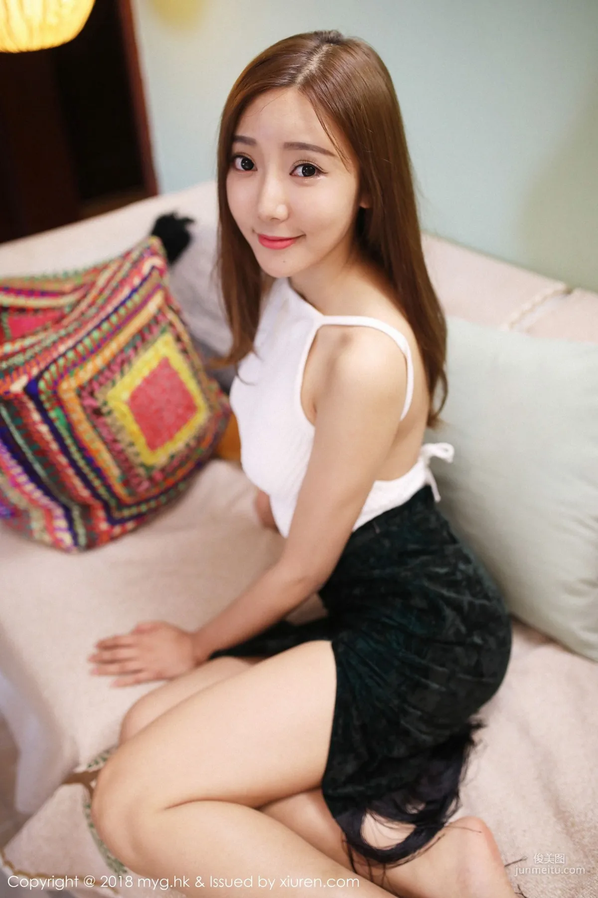 Yanni Wang, Fresh and Natural Series [MyGirl] Vol.293 Photo Set photo 28