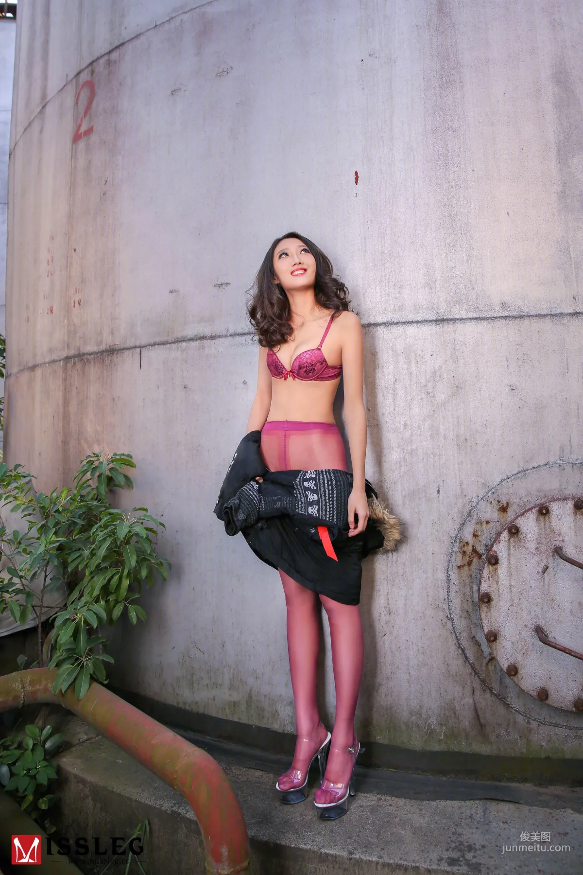 Ling Baoer "Camouflage and Purple" [MissLeg] V008 Photo Set photo 28